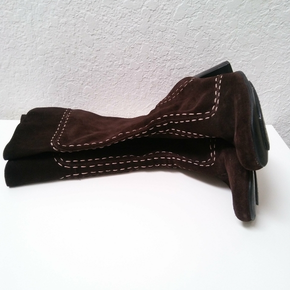 🎉SOLD🎉 Fornarina Suede Mid-Calf Boots - Picture 7 of 8